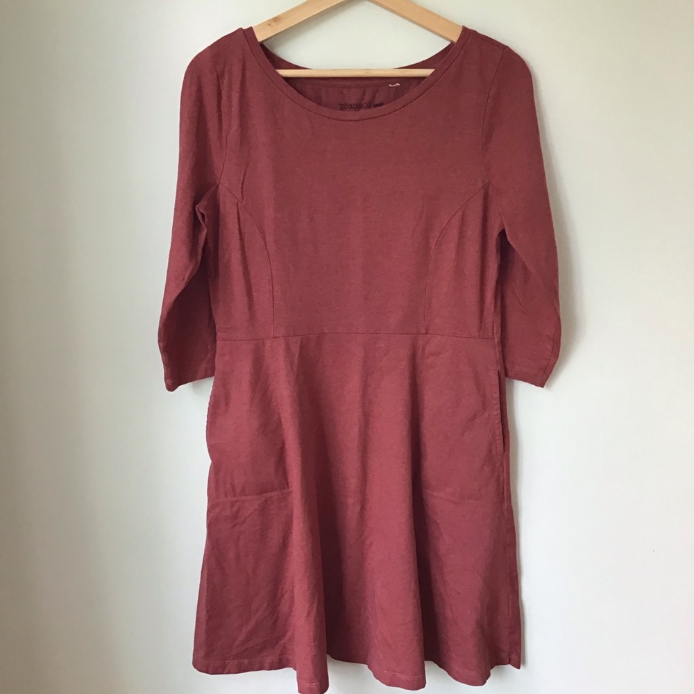 Toad & Co. Organic Cotton Faro Dress Fit & Flare - Picture 2 of 7